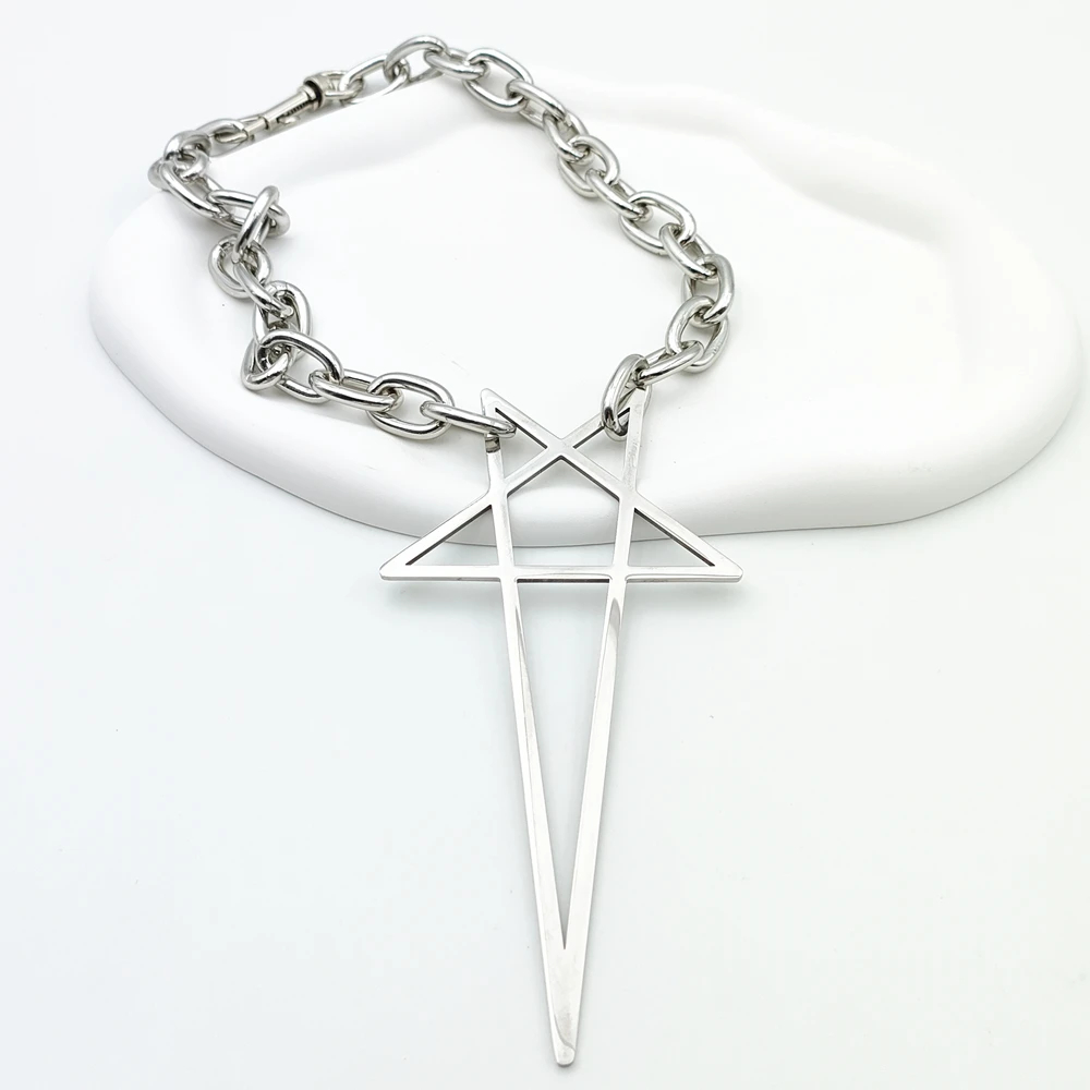 Body Jewelry Goth - Punk Hip Hop Trend Chain Choker