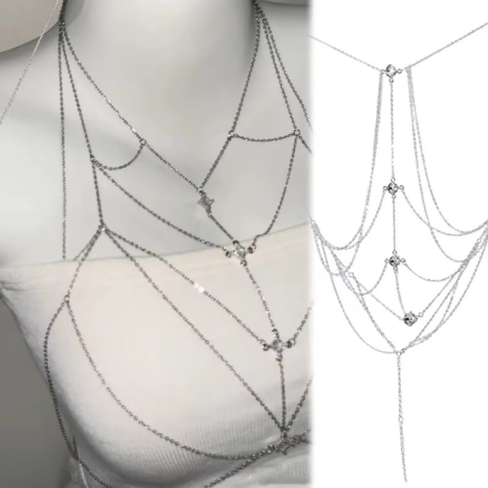 Bikini Bra Accessories Glitter - Body Jewelry Trend ulasan dan harga