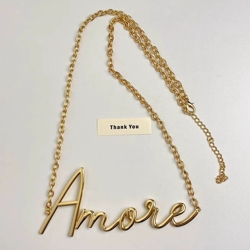 2025 New Retro Gold Letter Wai - Body Jewelry Waist ulasan dan harga
