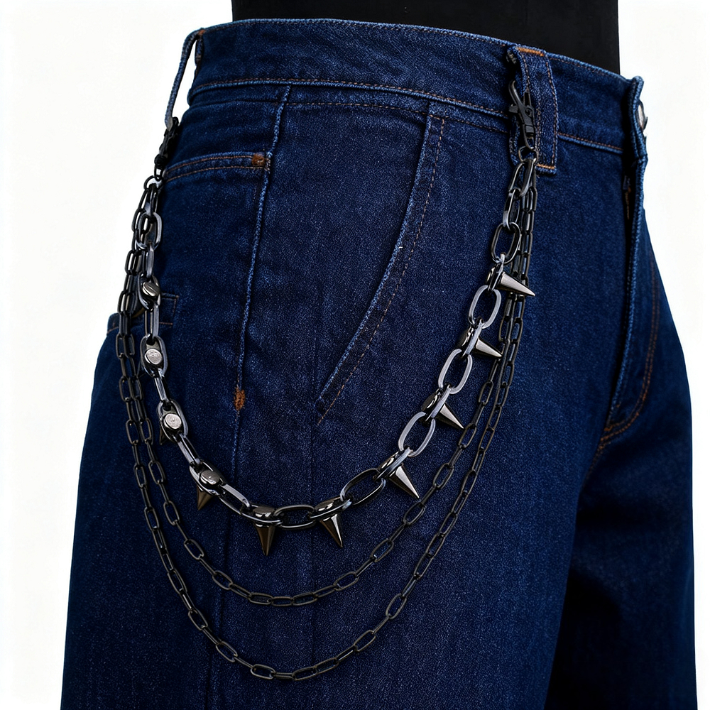 Unisex Hip Hop Punk Rock Metal - Body Jewelry Waist ulasan dan harga
