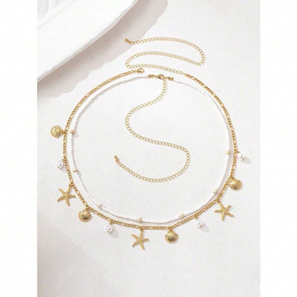 2pcs Bohemian Style Ocean Seri - Body Jewelry ulasan dan harga