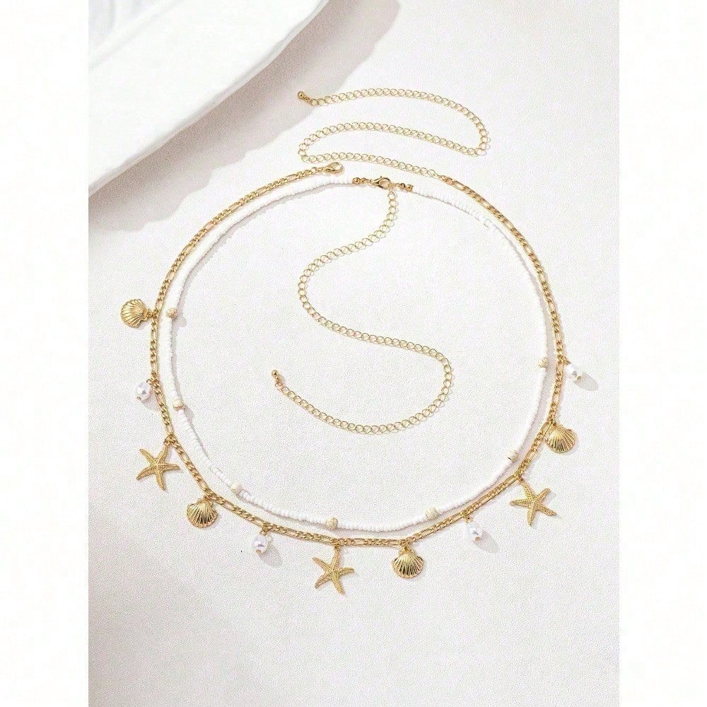 2pcs Bohemian Style Ocean Seri - Body Jewelry ulasan dan harga