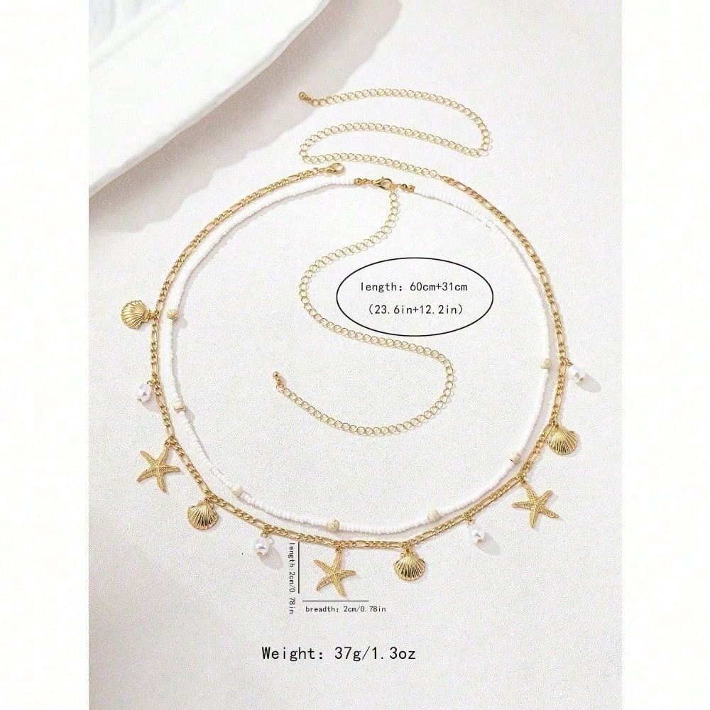 2pcs Bohemian Style Ocean Seri - Body Jewelry ulasan dan harga