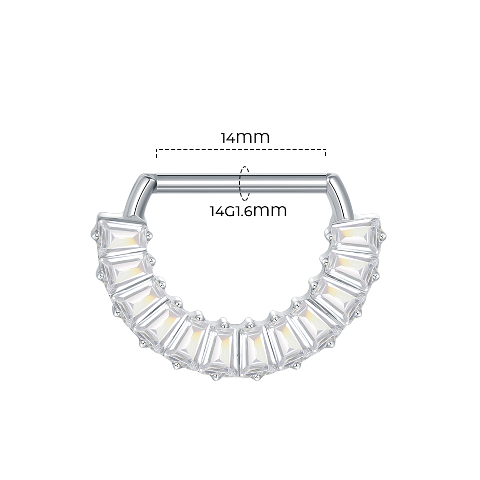 1PC Implant Grade Titanium Nip - Body Jewelry Implant Grade ulasan dan harga