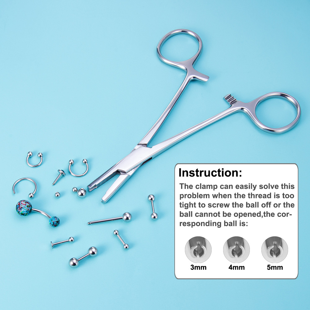 Surgical Steel Body Piercing T - Body Jewelry Ring Opening Pliers ulasan dan harga