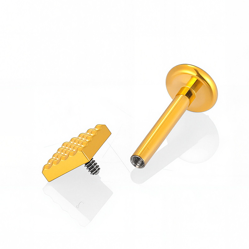 1PC G23 Titanium Piercing Labr - Body Jewelry Implant Grade ulasan dan harga