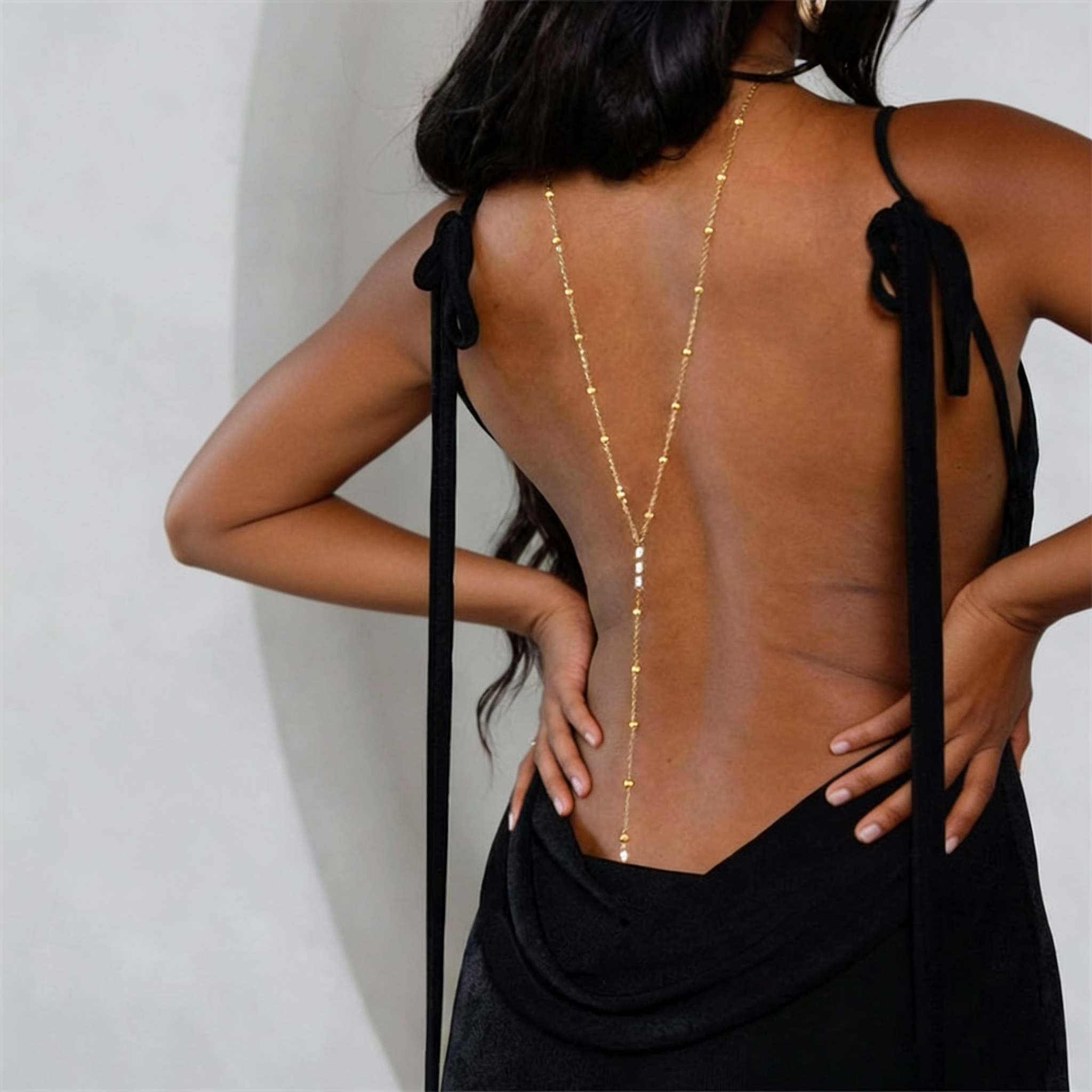 Retro Long Link Chain Women's  - Body Jewelry ulasan dan harga