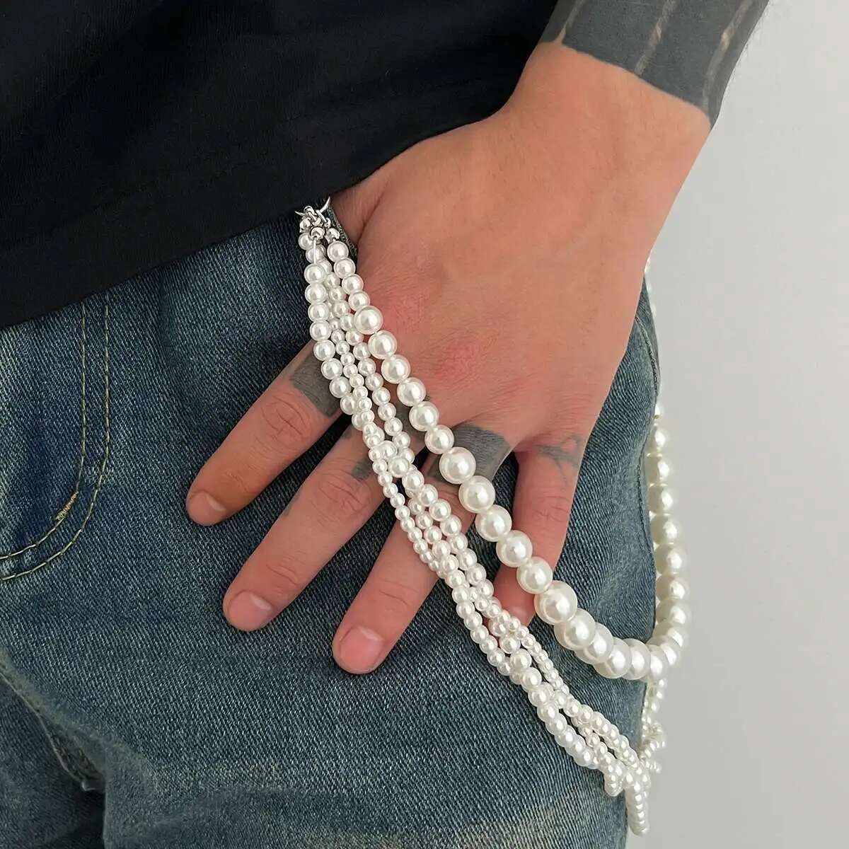 Lacteo Goth Multi Layer Imitat - Body Jewelry Goth ulasan dan harga