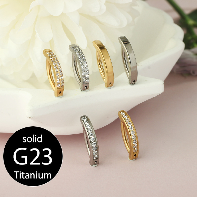 1PC Implant Grade G23 Titanium - Body Jewelry Implant Grade ulasan dan harga