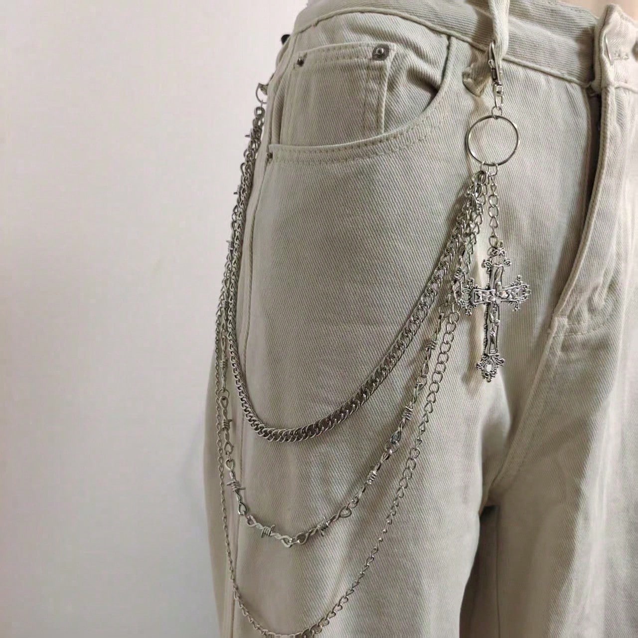 1PC street personality trend l - Body Jewelry Trend ulasan dan harga
