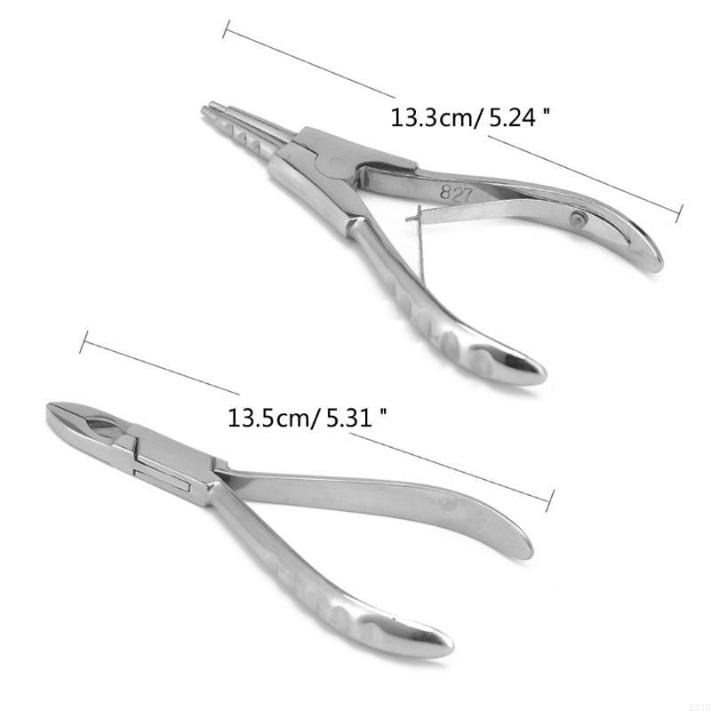 E21B Stainless Steel Piercing  - Body Jewelry Ring Opening Pliers ulasan dan harga