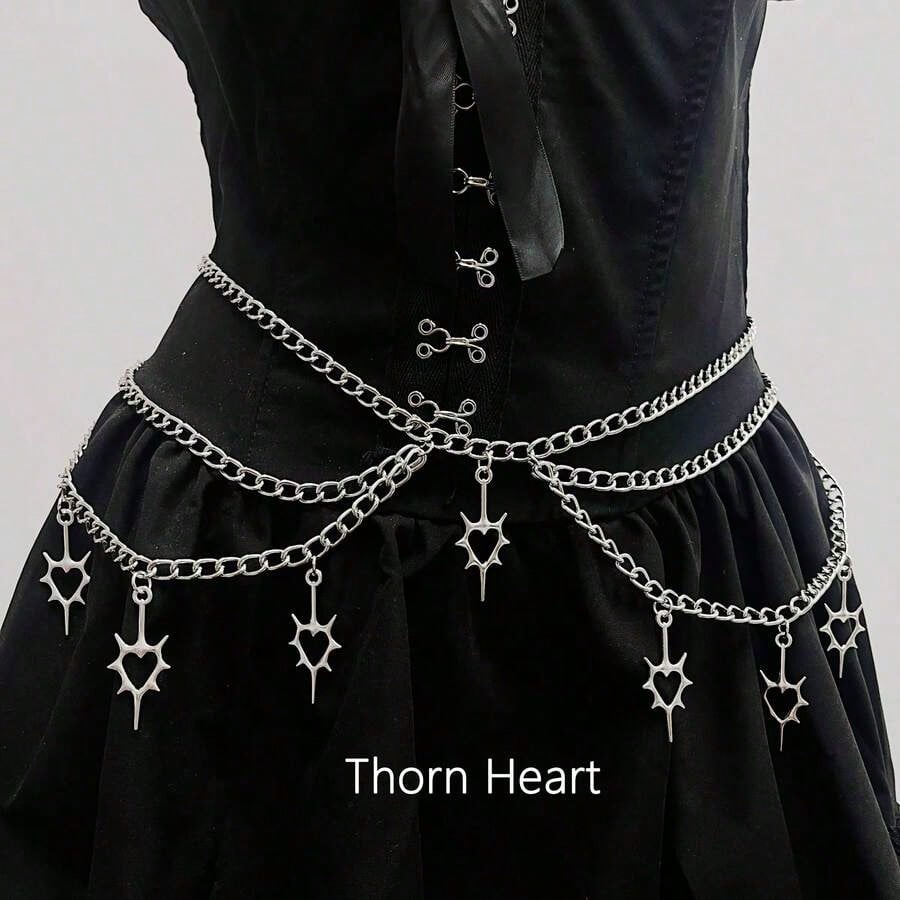 Punk Goth Steam Punk Five-Poin - Body Jewelry Goth ulasan dan harga