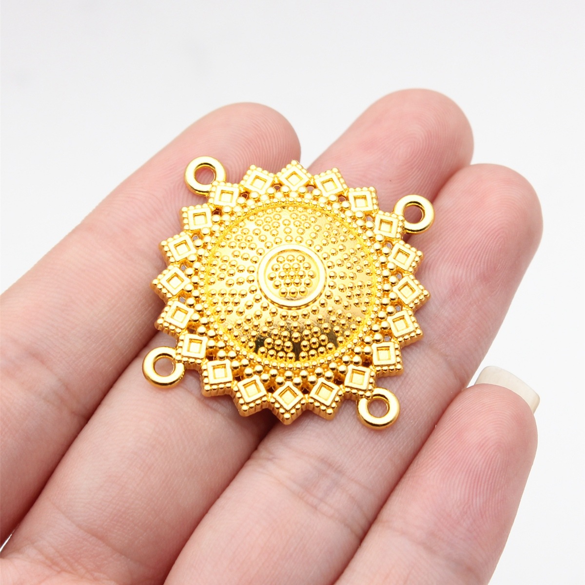 20pcs 32x32mm(1.26x1.26inch) 2 - Body Jewelry Materials ulasan dan harga