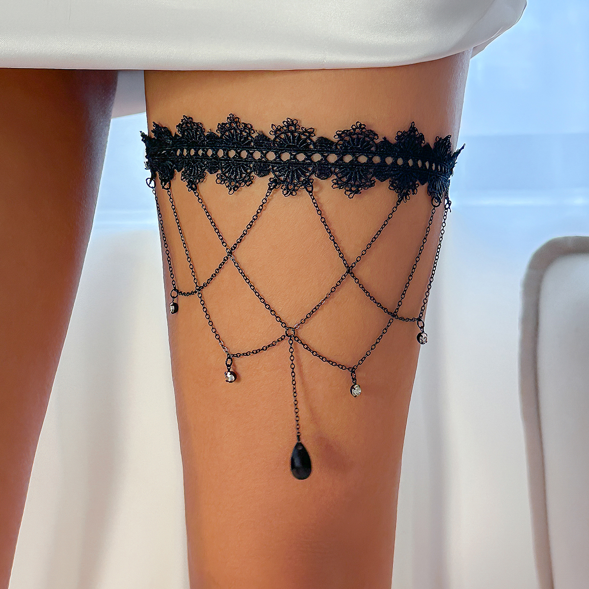 Ingemark Boho Elastic Band Bla - Body Jewelry Goth ulasan dan harga