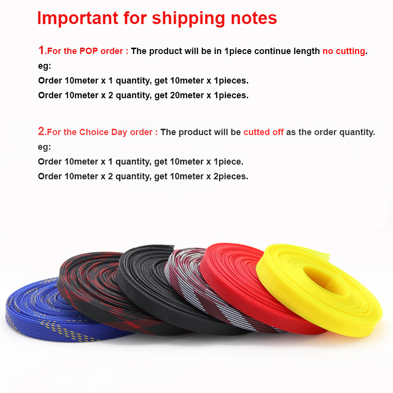 2/5/10/20/50m Braided Sleeves  - Body Jewelry 4 U ulasan dan harga