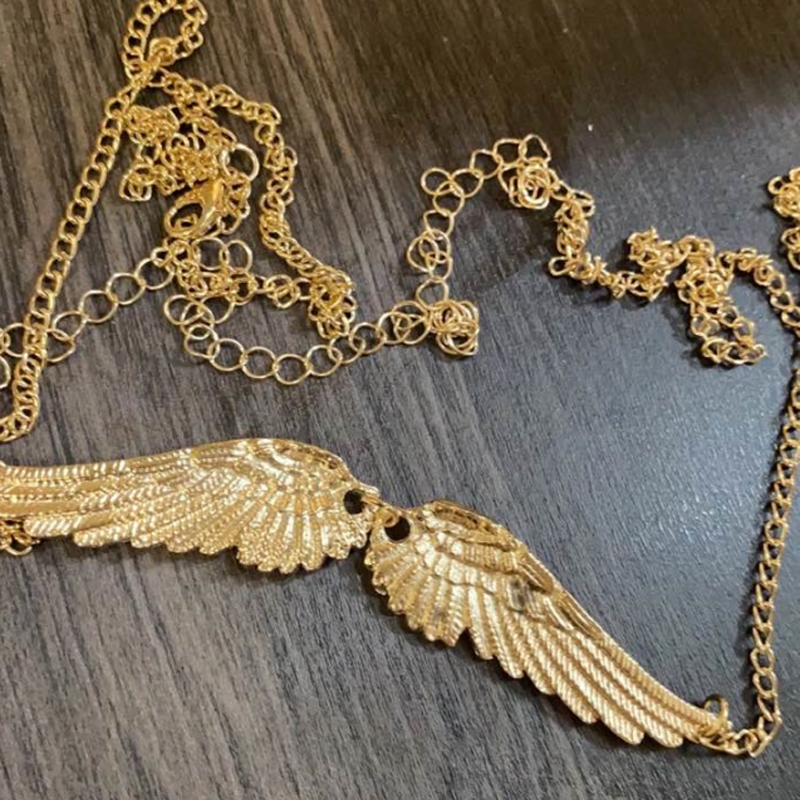 Double Layer Wings Angel Waist - Body Jewelry ulasan dan harga