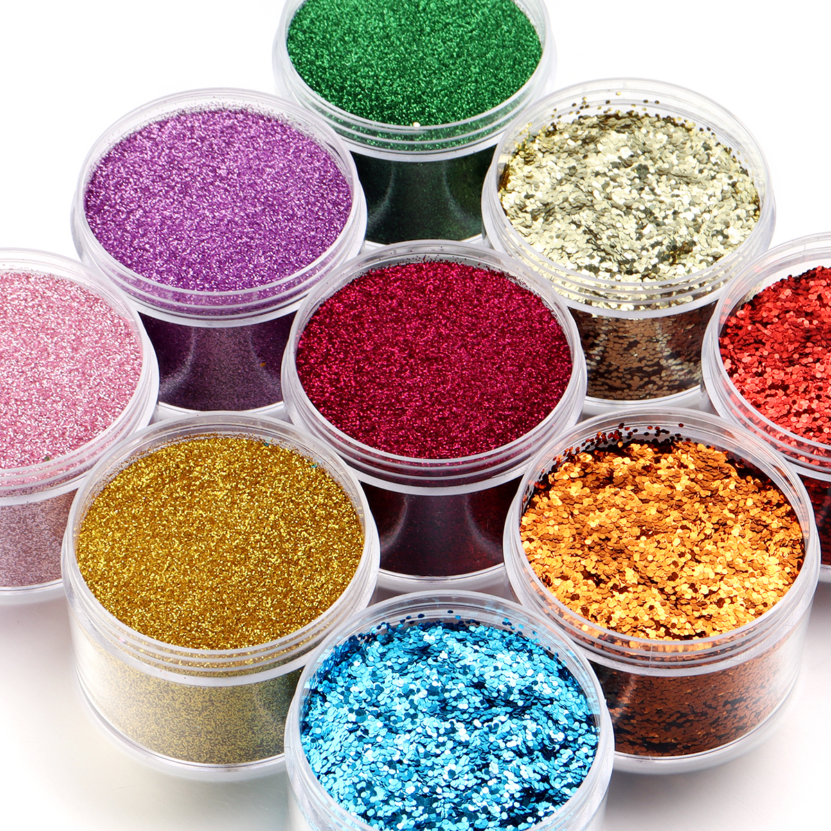 30g/Bottle Holographic Colorfu - Body Jewelry ulasan dan harga