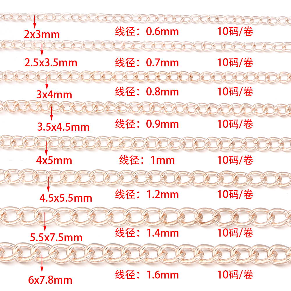10yards/roll Flat 2-6mm Extens - Body Jewelry ulasan dan harga