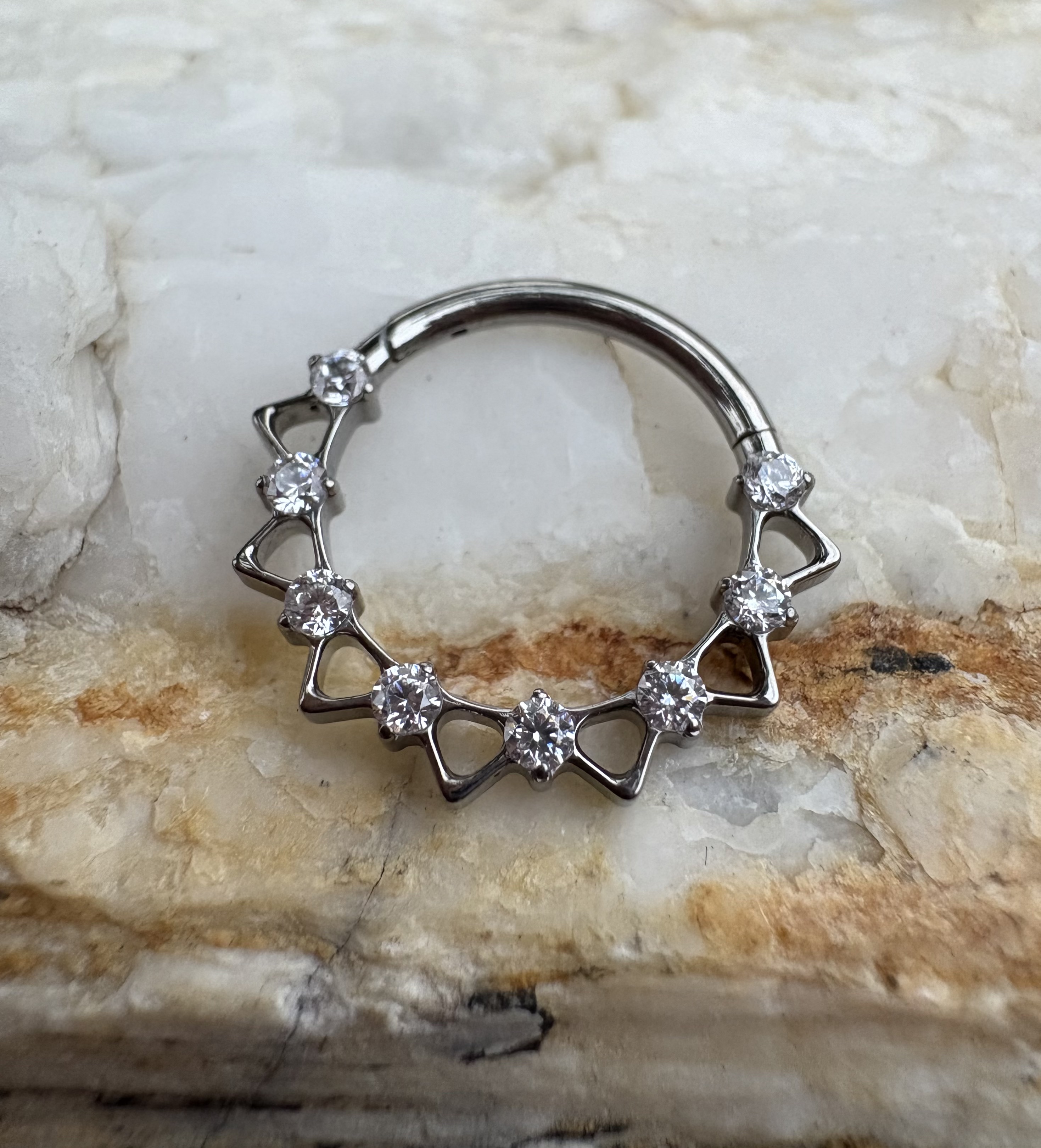 16G Implant Grade Titanium Hin - Body Jewelry Implant Grade ulasan dan harga