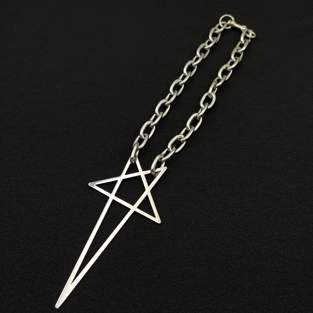 Punk Hip Hop Trend Chain Choke - Body Jewelry Goth ulasan dan harga