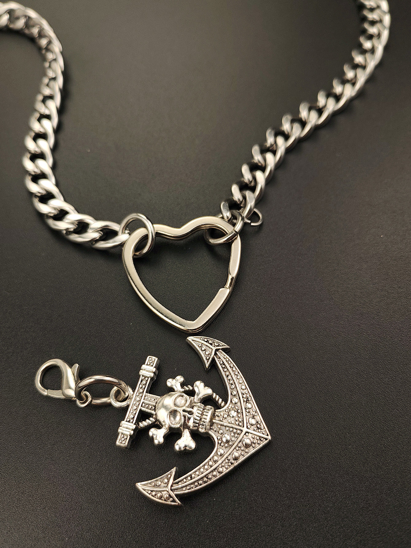 hip hop Gothic stainless steel - Body Jewelry Goth ulasan dan harga