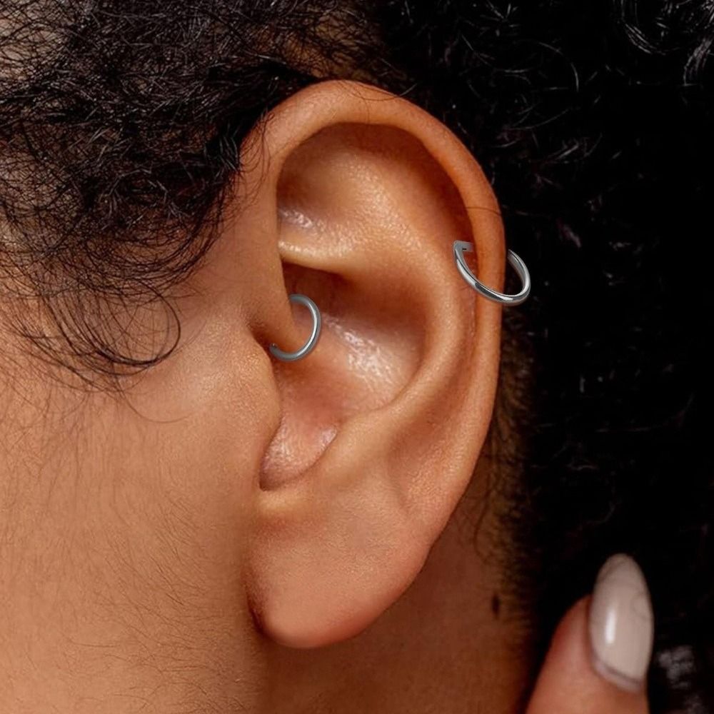 ASTM F136 Titanium Septum Ring - Body Jewelry Materials ulasan dan harga